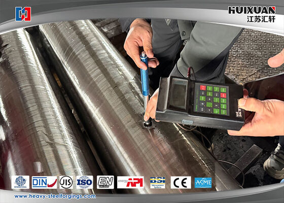 Forgiati in acciaio legato 25Cr2Ni4MoV, albero pesante in acciaio 34CrNiMo6, albero motore.